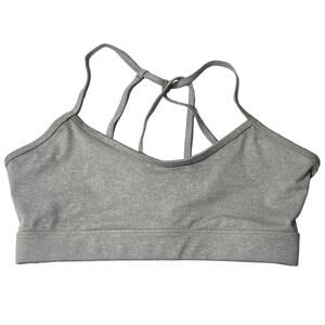 Gray Glyder Sports Bra - Size Large
